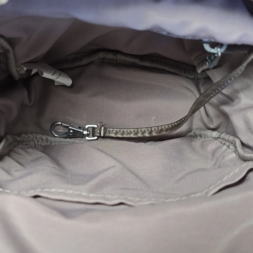 Kipling Alber Metallic Mini Backpack (NO MONKEY)